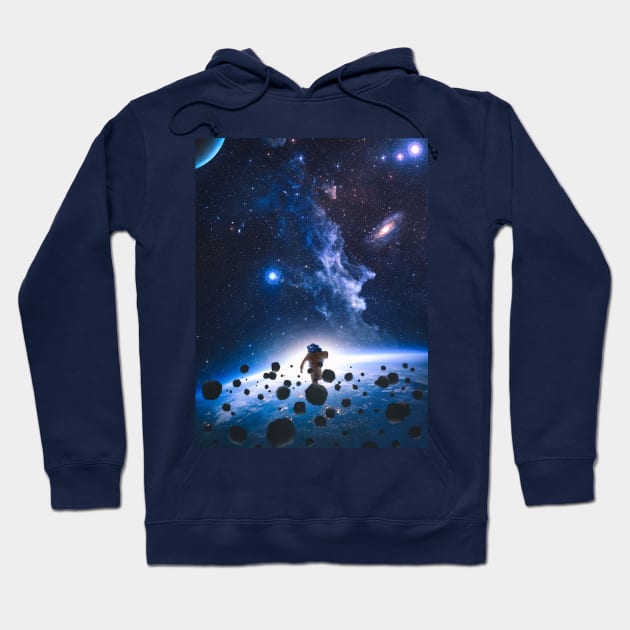 Ad astra Hoodie by m1a1visuals